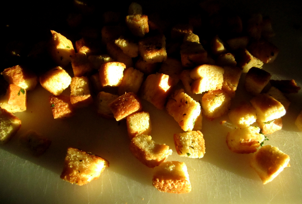 Secretly Simple Croutons