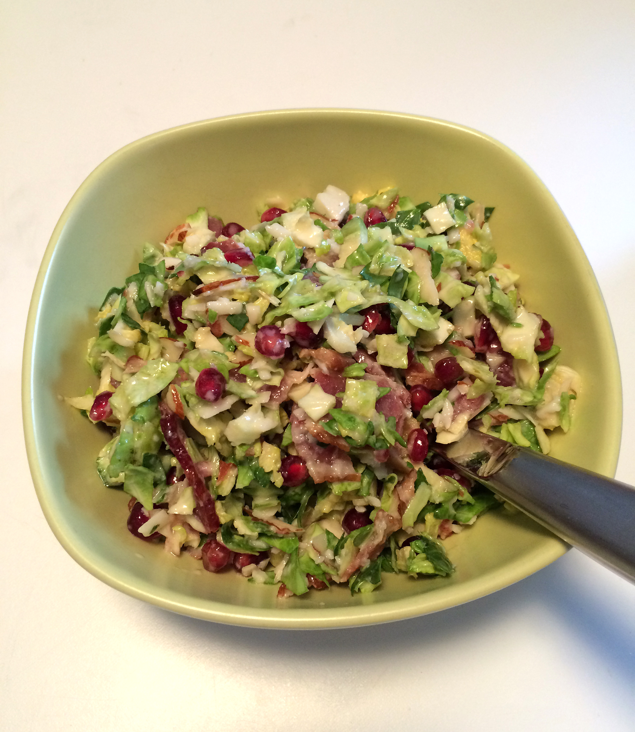 Chopped Brussels Sprouts Salad