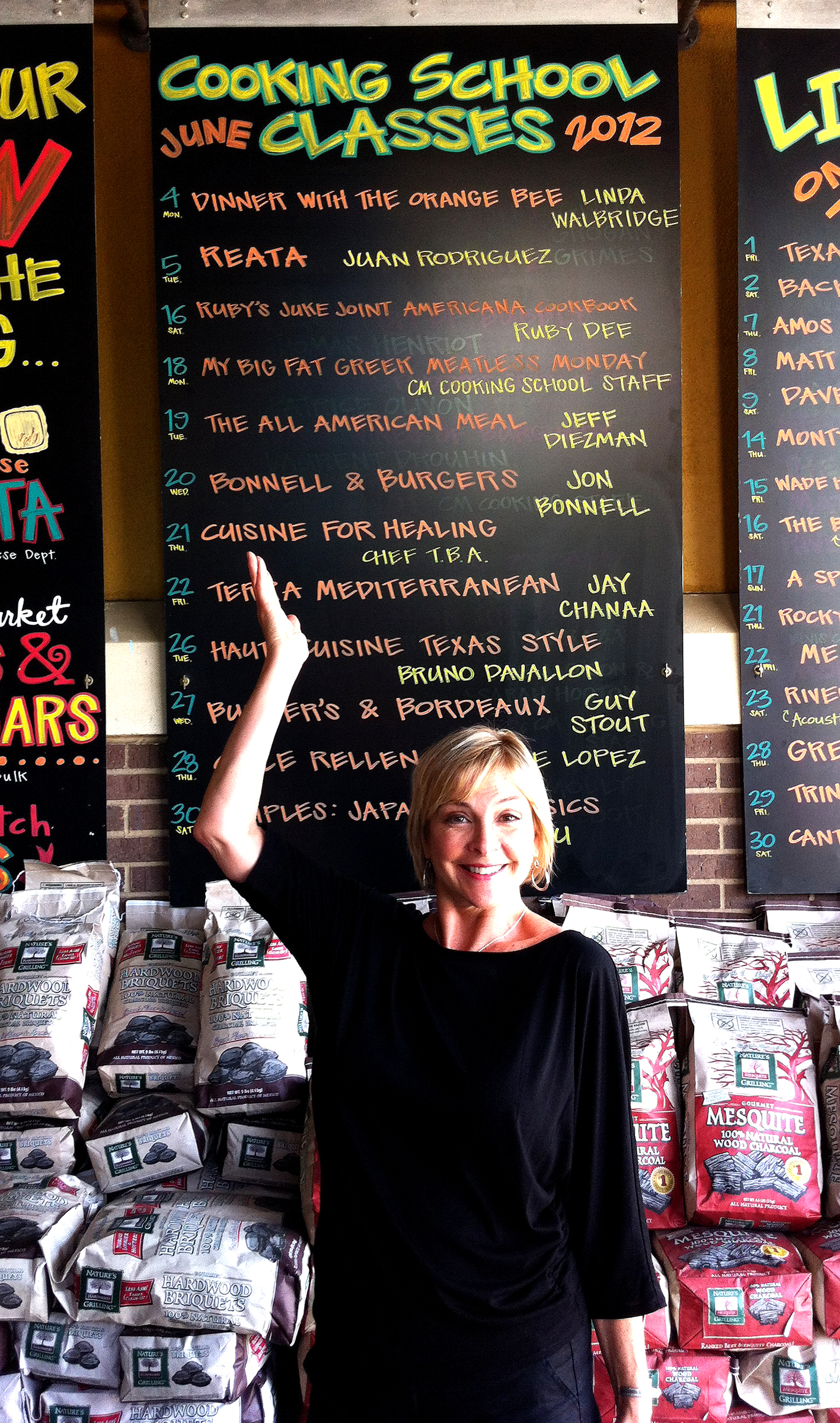 Dinner With The Orange Bee