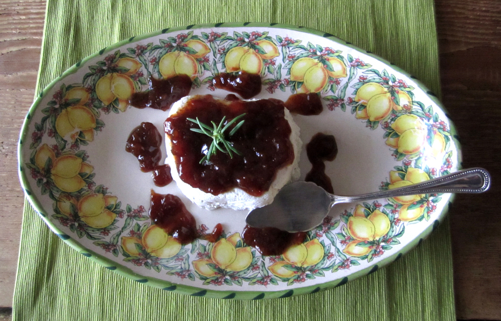 Rosemary Goat Cheese Spread