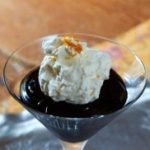 Black Onyx Pudding With Orange Whipped Cream #makeitwithMILK #FWCon